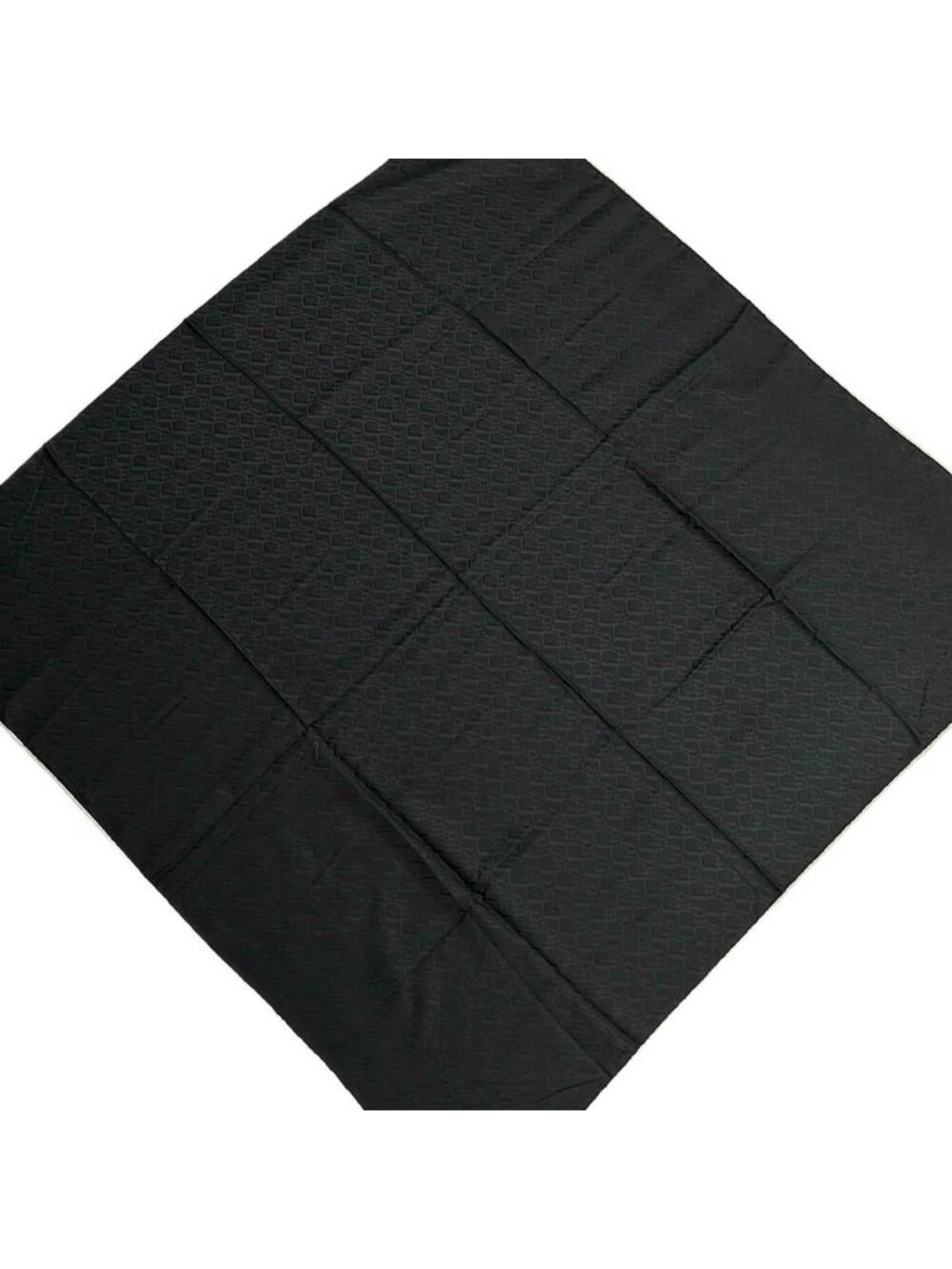 Dior Scarf Black White Logo Glam